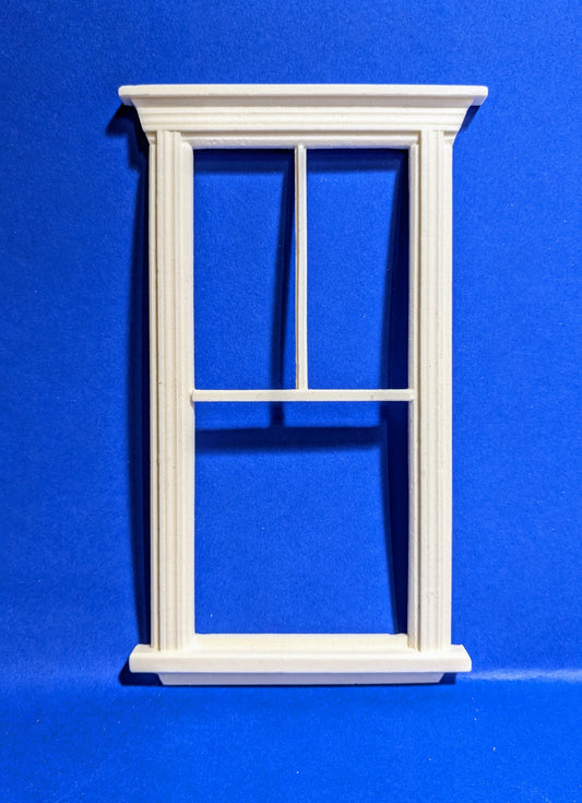 2-Over-1 Three Pane Farmhouse Window