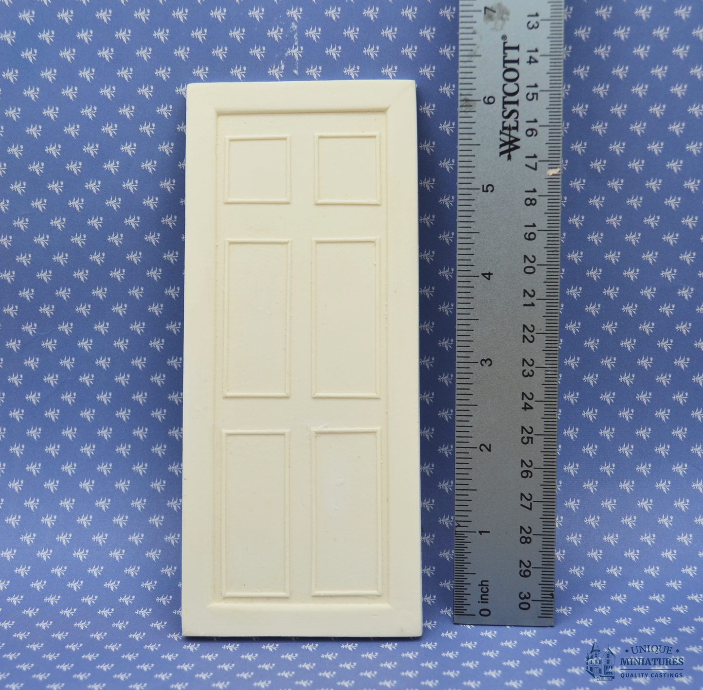 Six Paneled Door | Miniature for Dollhouses