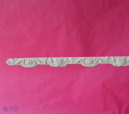 Nouveau Palm Fern Molding | 18 1/2" | Ornamentation for Dollhouse