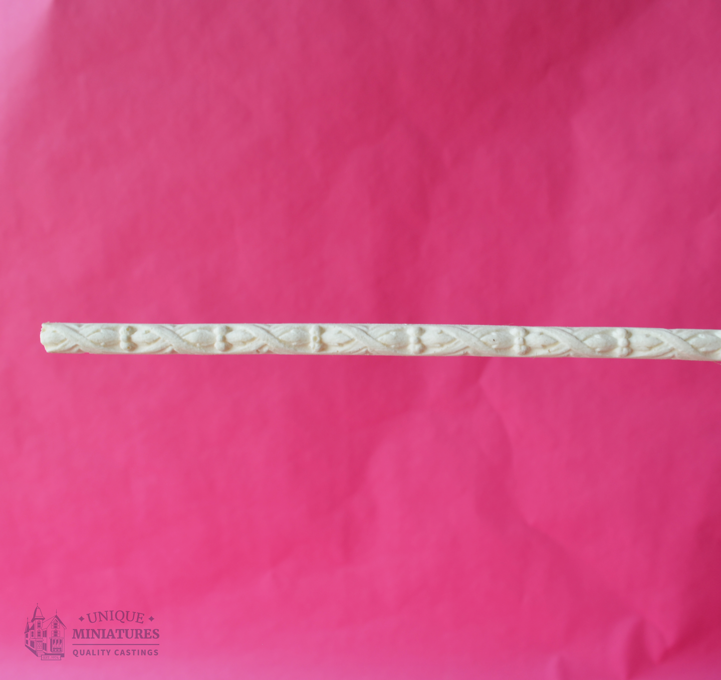 Lattice Flower Molding | 18" | Ornamentation for Dollhouse