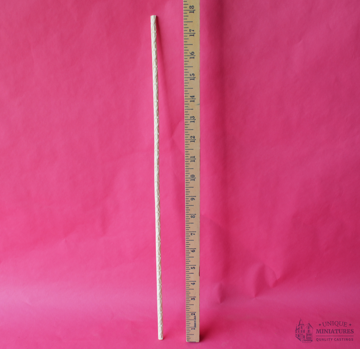 Lattice Flower Molding | 18" | Ornamentation for Dollhouse