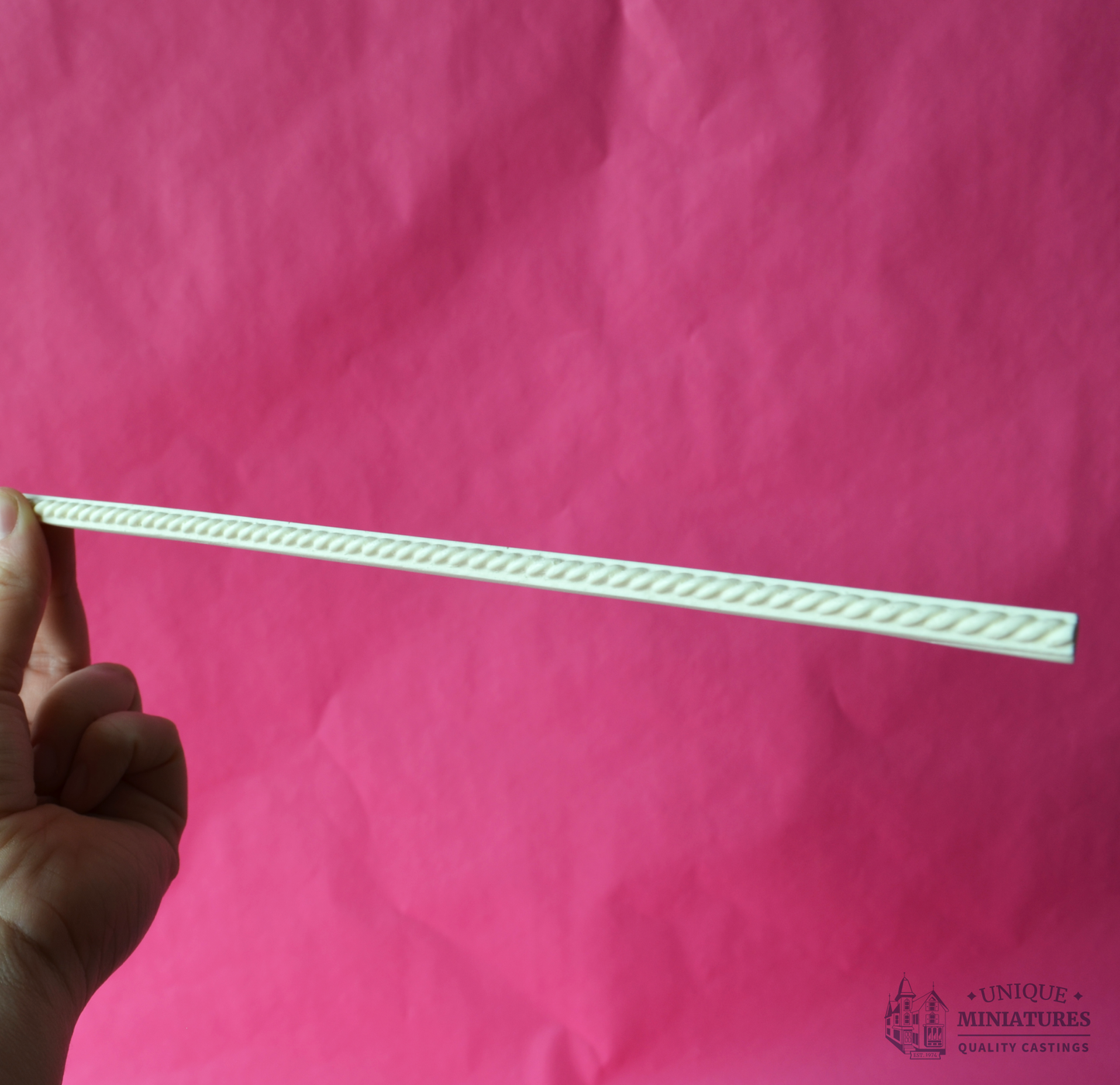 Thin Rope Molding | 18 1/2" | Ornamentation for Dollhouse