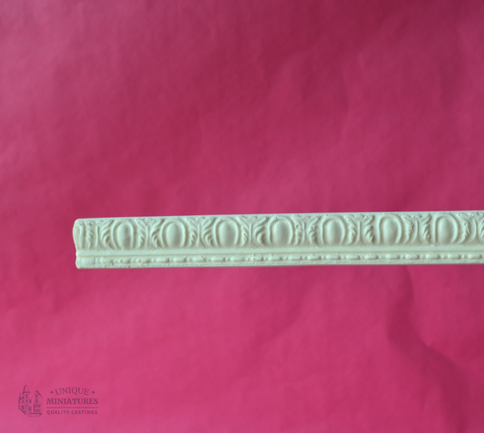 Egg-and-Fern Molding | 18" | Ornamentation for Dollhouse