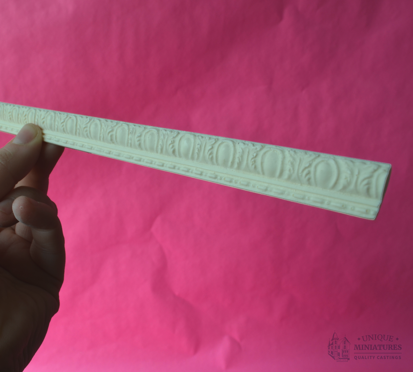 Egg-and-Fern Molding | 18" | Ornamentation for Dollhouse