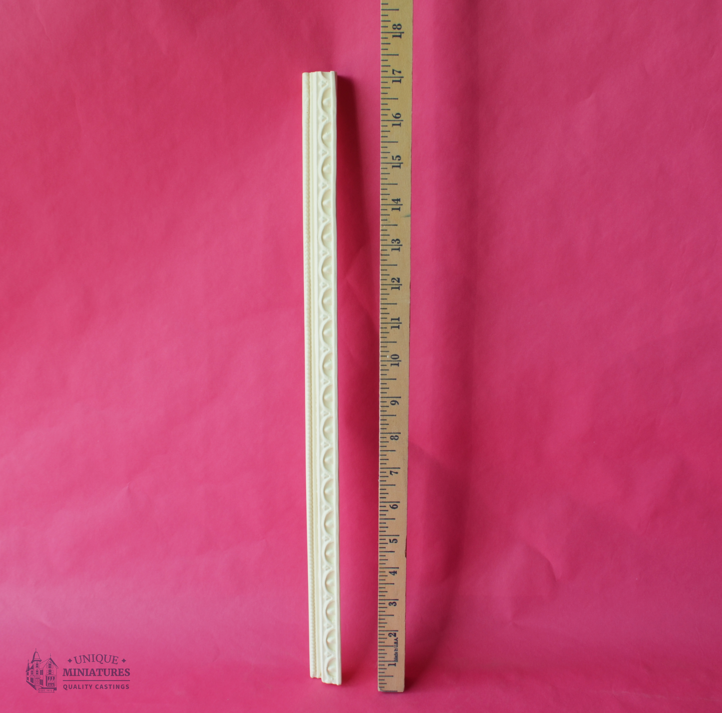 Beaded Diamond Molding | 17 1/4" | Ornamentation for Dollhouse
