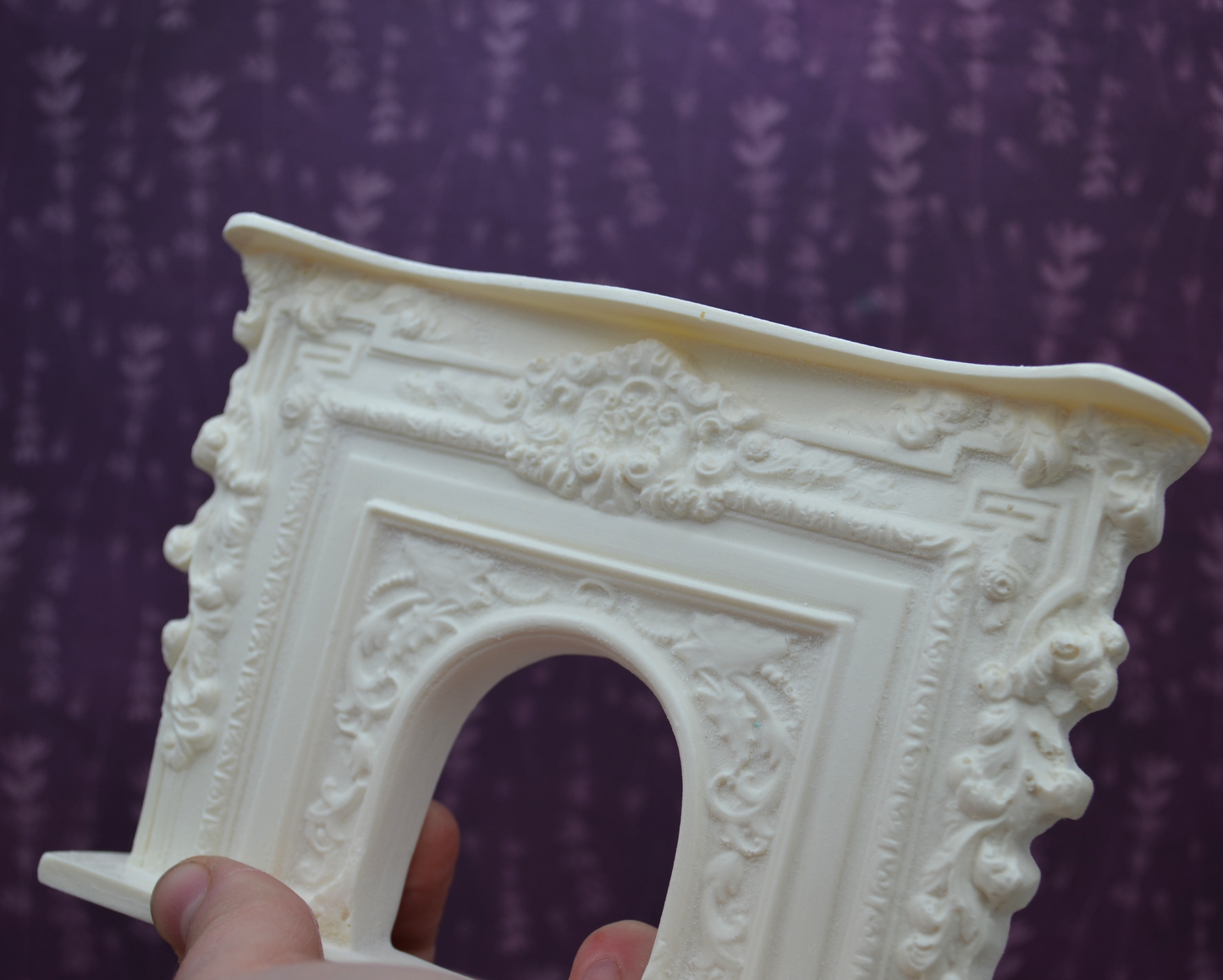 Rococo Fireplace | Ornamentation for Dollhouse