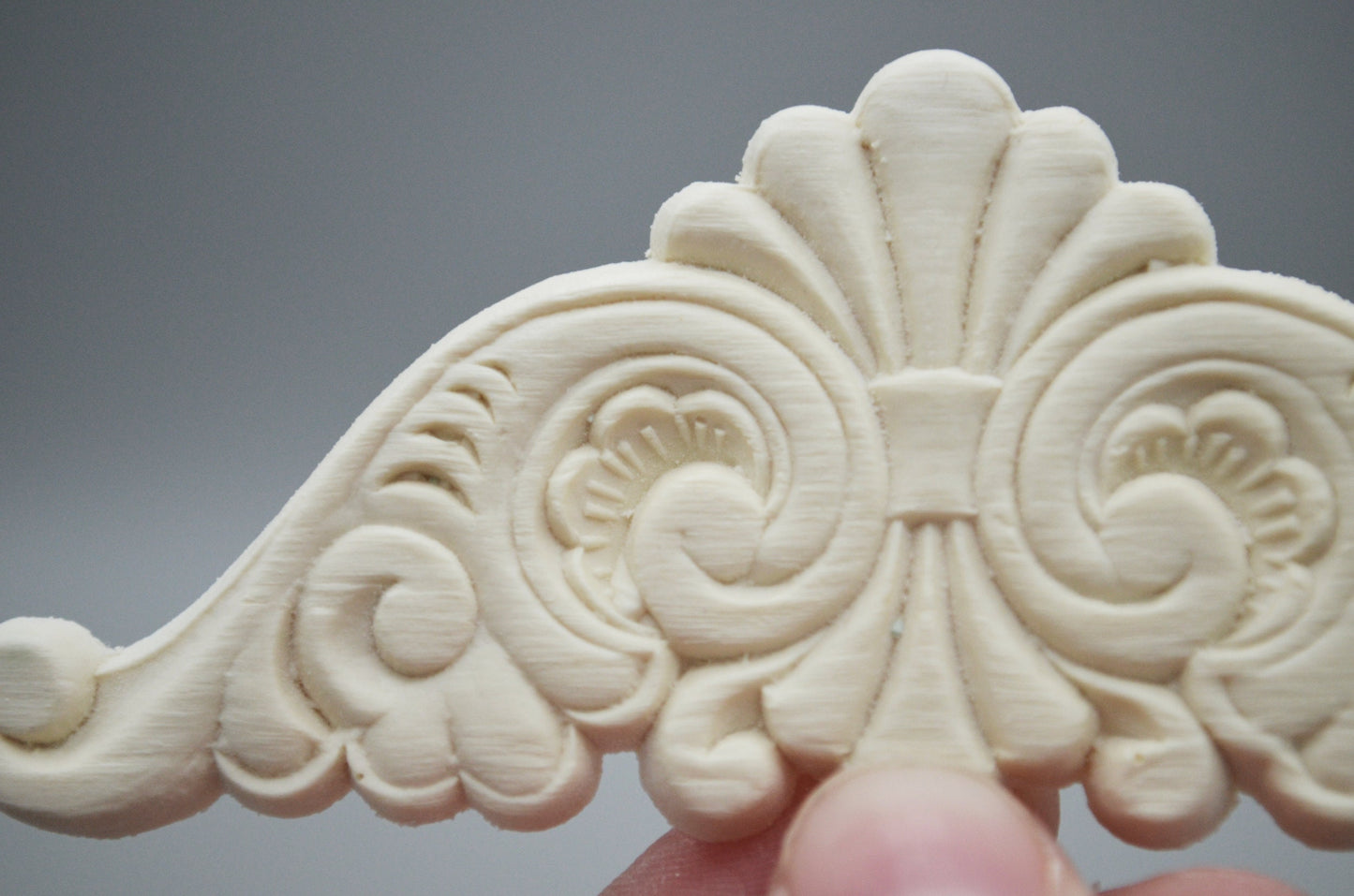 Wave Scroll Trim | Ornamentation for Dollhouse Miniatures
