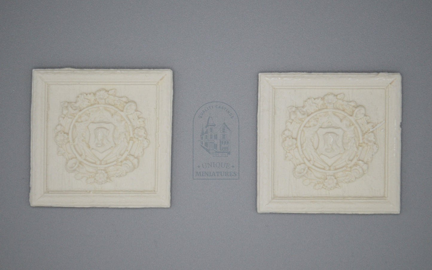 Wreath and Crest Appliqués | Decorative Appliqués | 2 Count