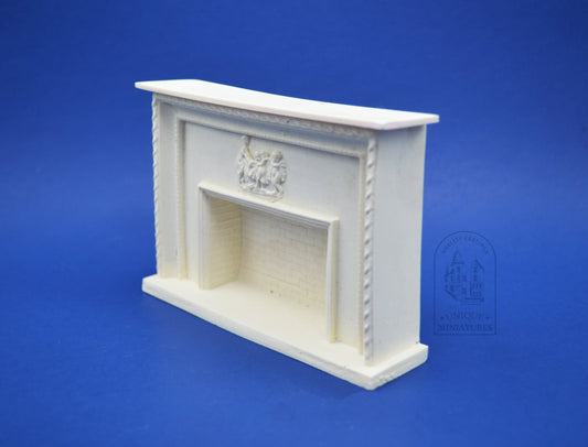 Mother and Family Fireplace | Ornamentation for Dollhouse