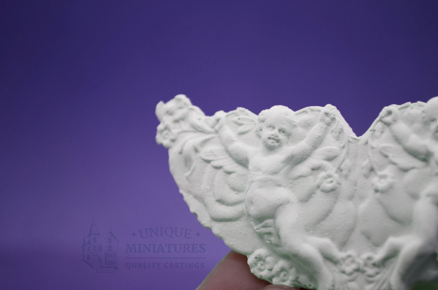 Floral Cherub Trim | Decoration for Dollhouse