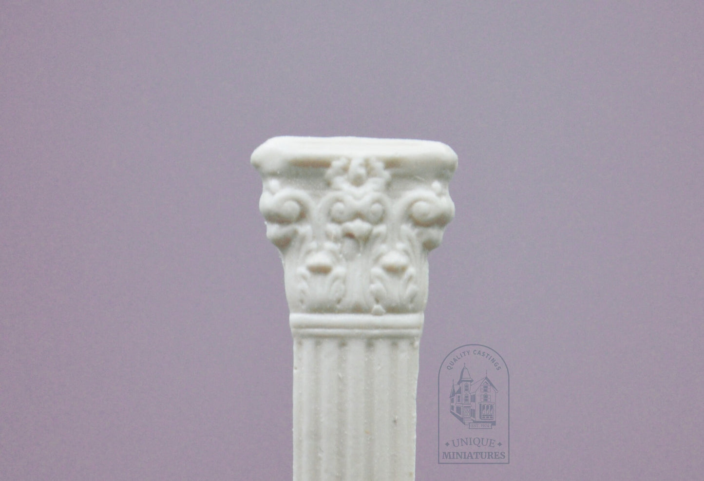 Miniature Regal Column | Decorative Appliqué | Set of Four