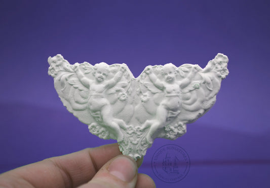 Floral Cherub Trim | Decoration for Dollhouse
