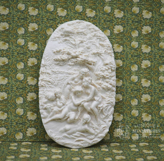 Under the Olive Tree Frieze | Ornamentation for Dollhouse Miniatures