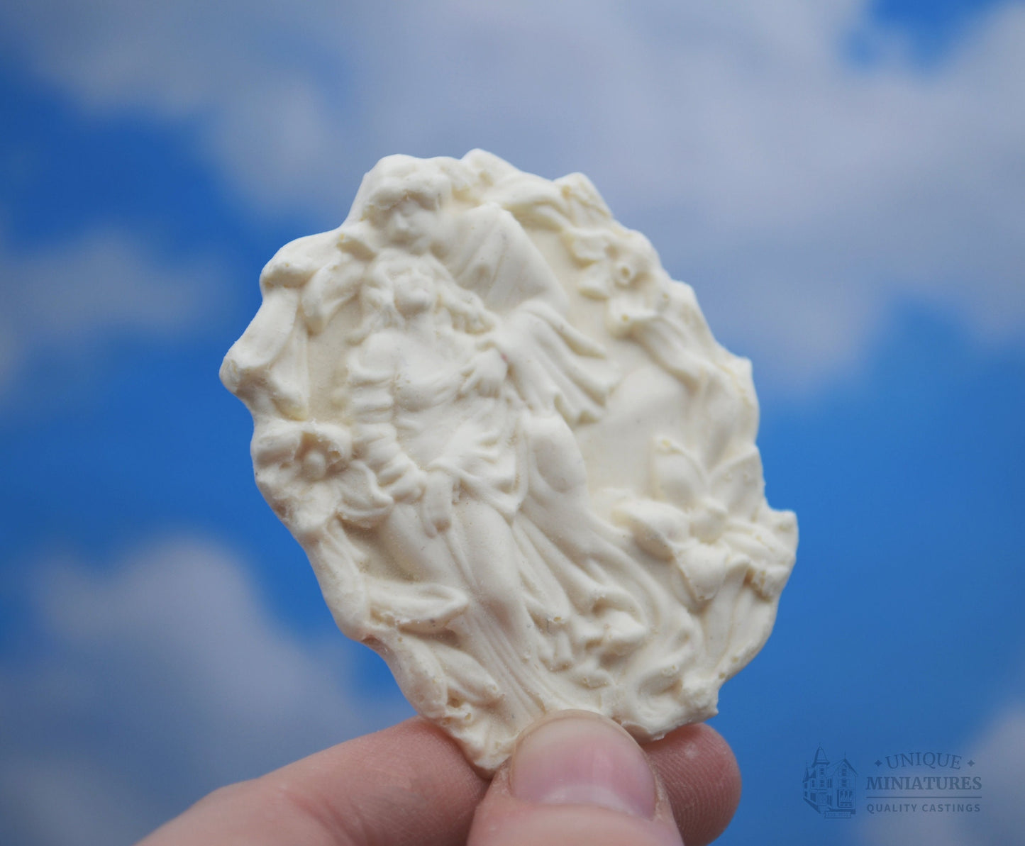 Passion of Christ Frieze | Miniature Ornamentation for Dollhouse