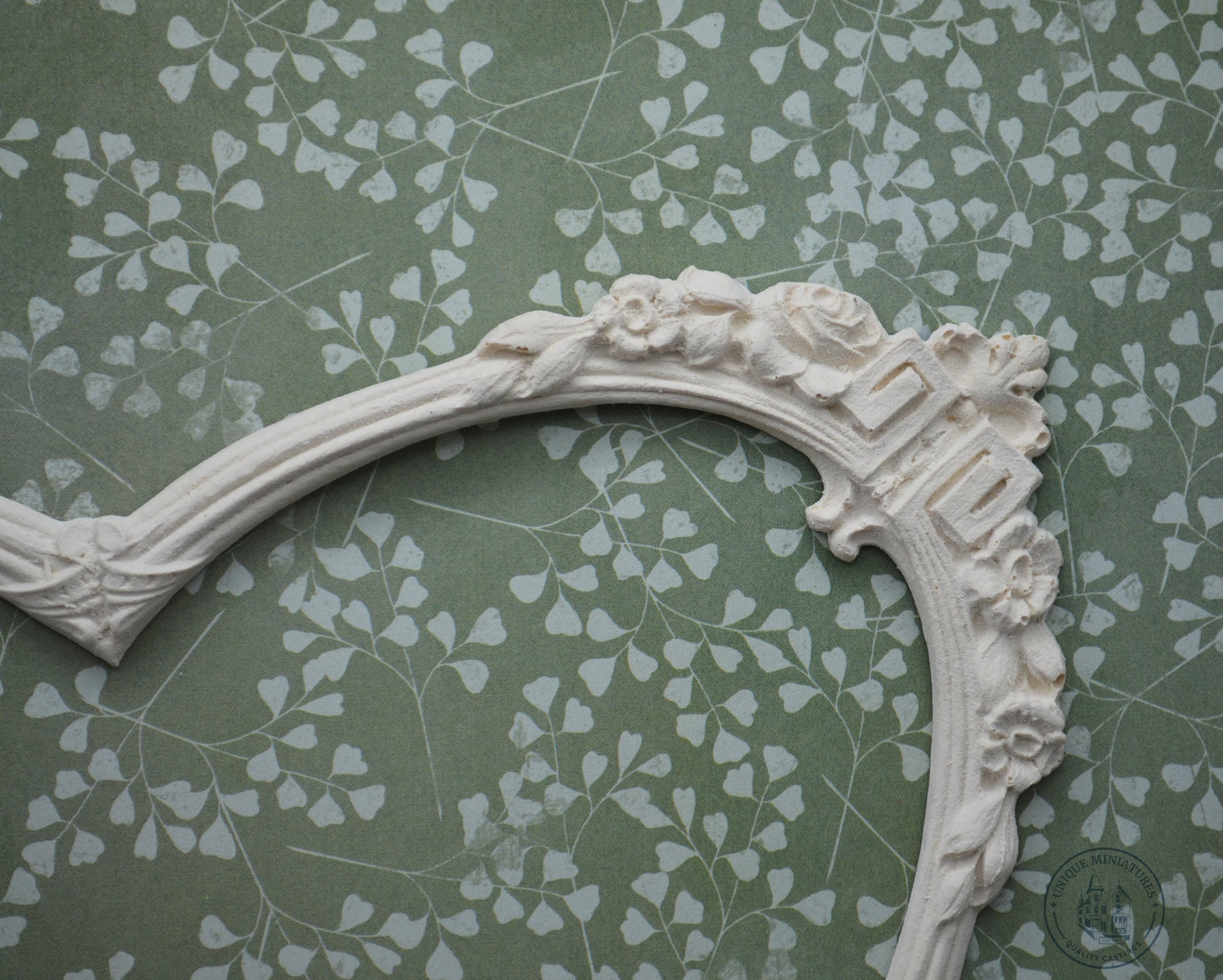 Large Rosette Ceiling Carving | Ornamentation for Dollhouse
