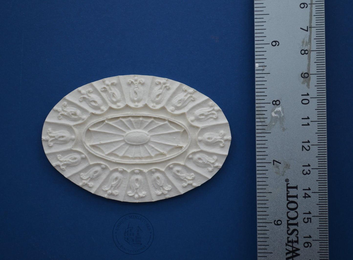 Jacob's Ladder Medallion | Miniature Ceiling Carving