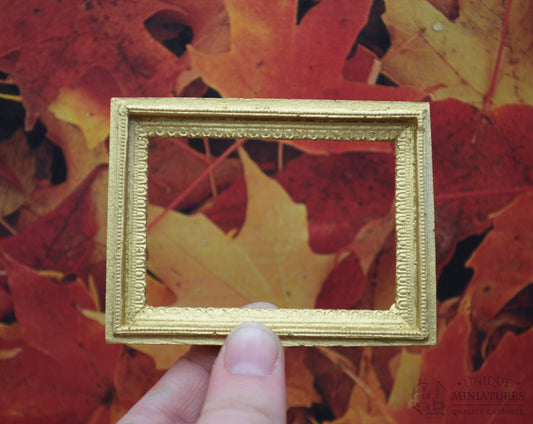 Gold Tiered Frame | Ornamentation for Dollhouses
