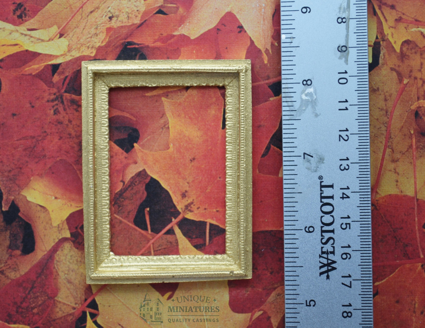 Gold Tiered Frame | Ornamentation for Dollhouses