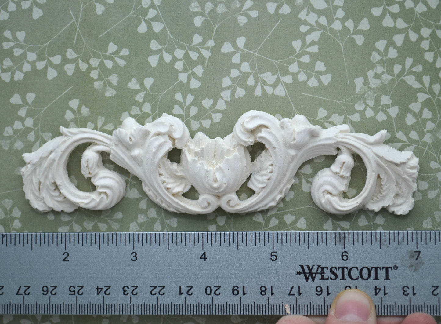 Tulip Scroll Trim | Decoration for Dollhouse