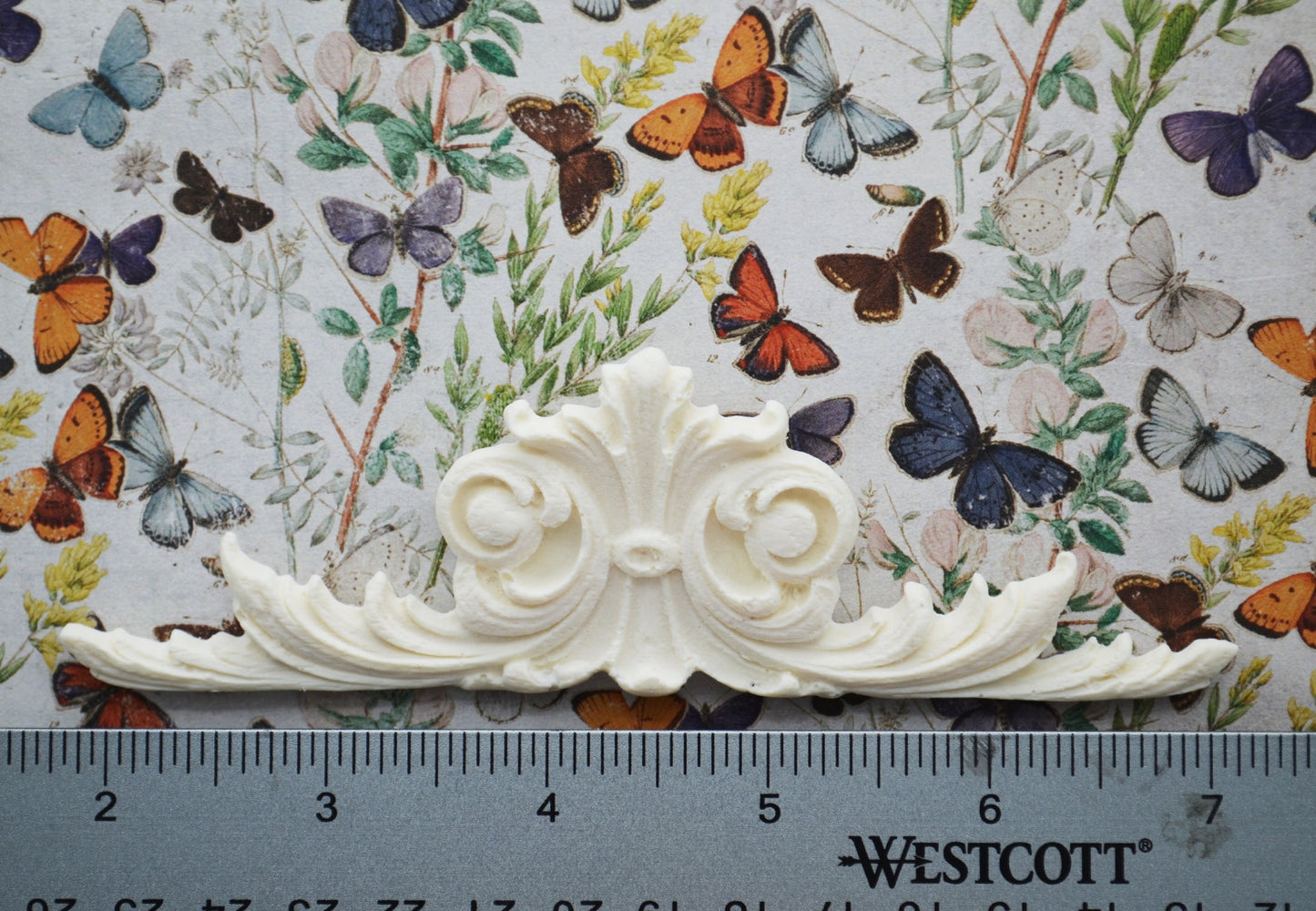 Feather Scroll Trim | Decoration for Dollhouse