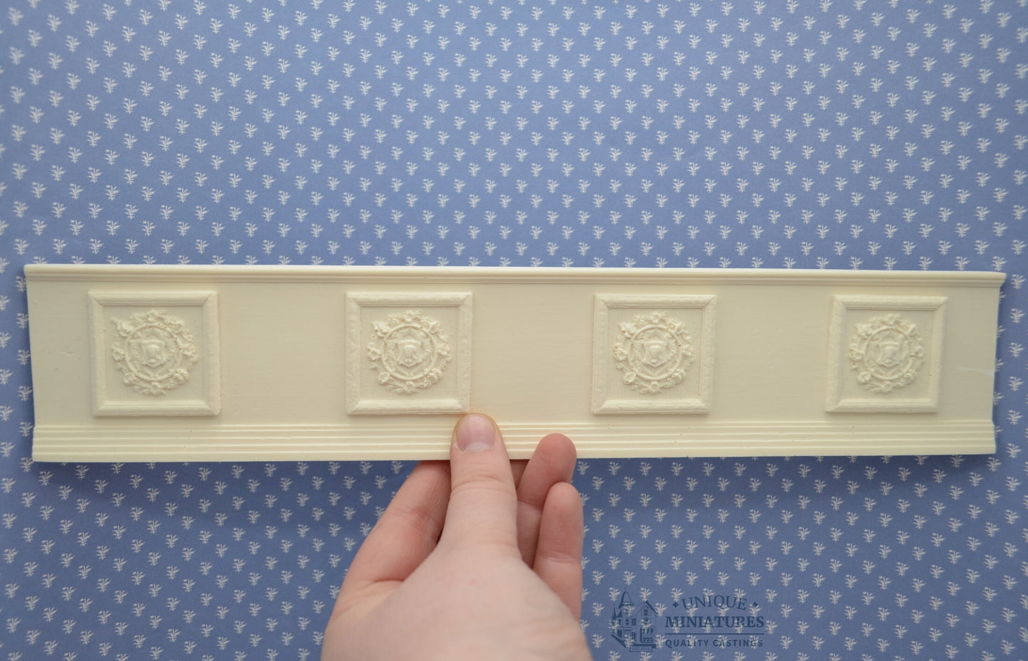 Crest Panel Wainscoting | Dollhouse Design