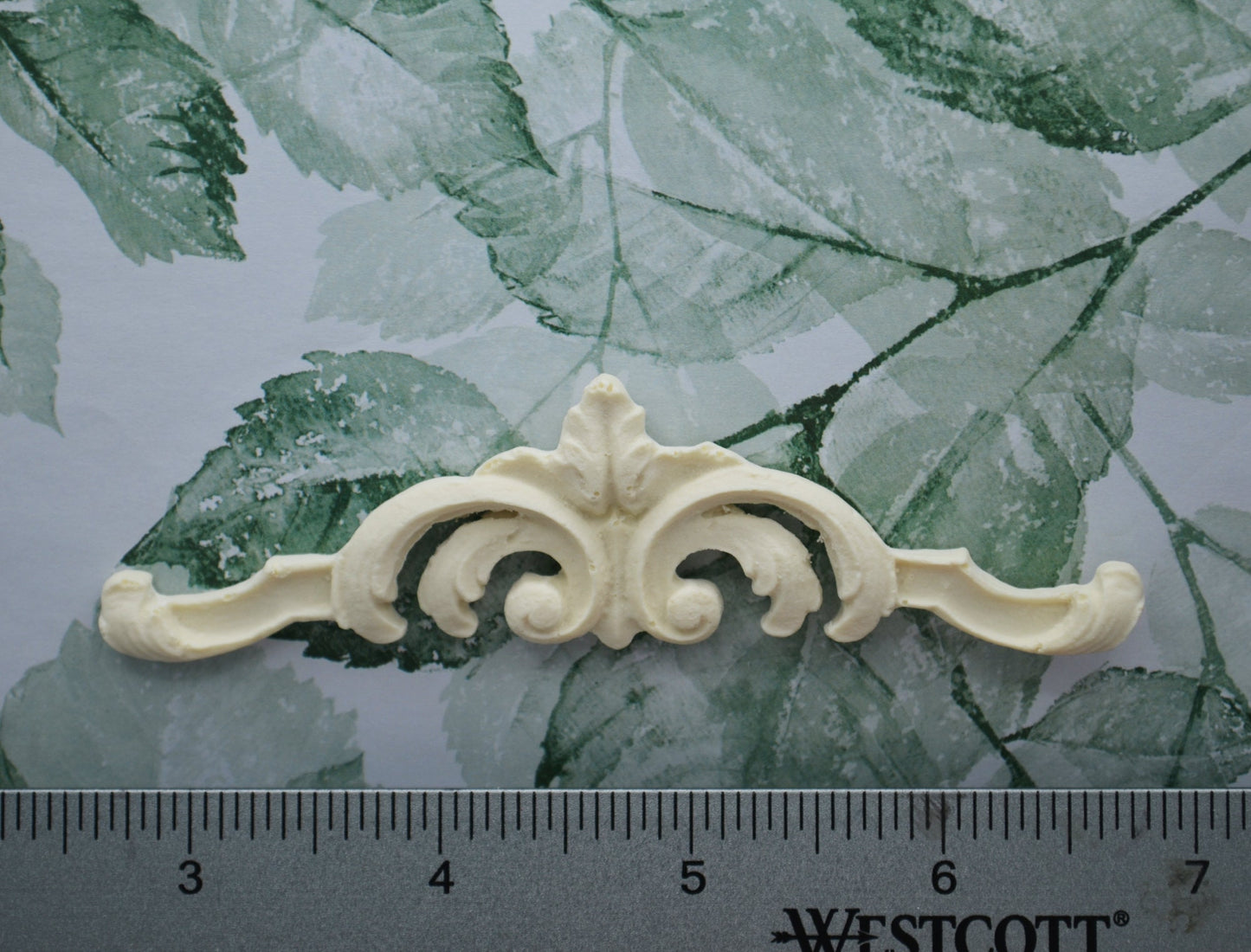 Fern Scroll Trim | Decoration for Dollhouse