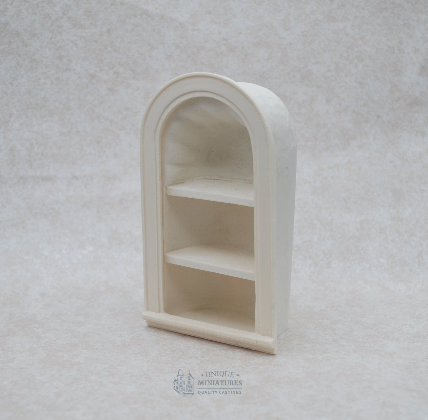 Scalloped Miniature Bookshelf | Ornamentation for Dollhouse