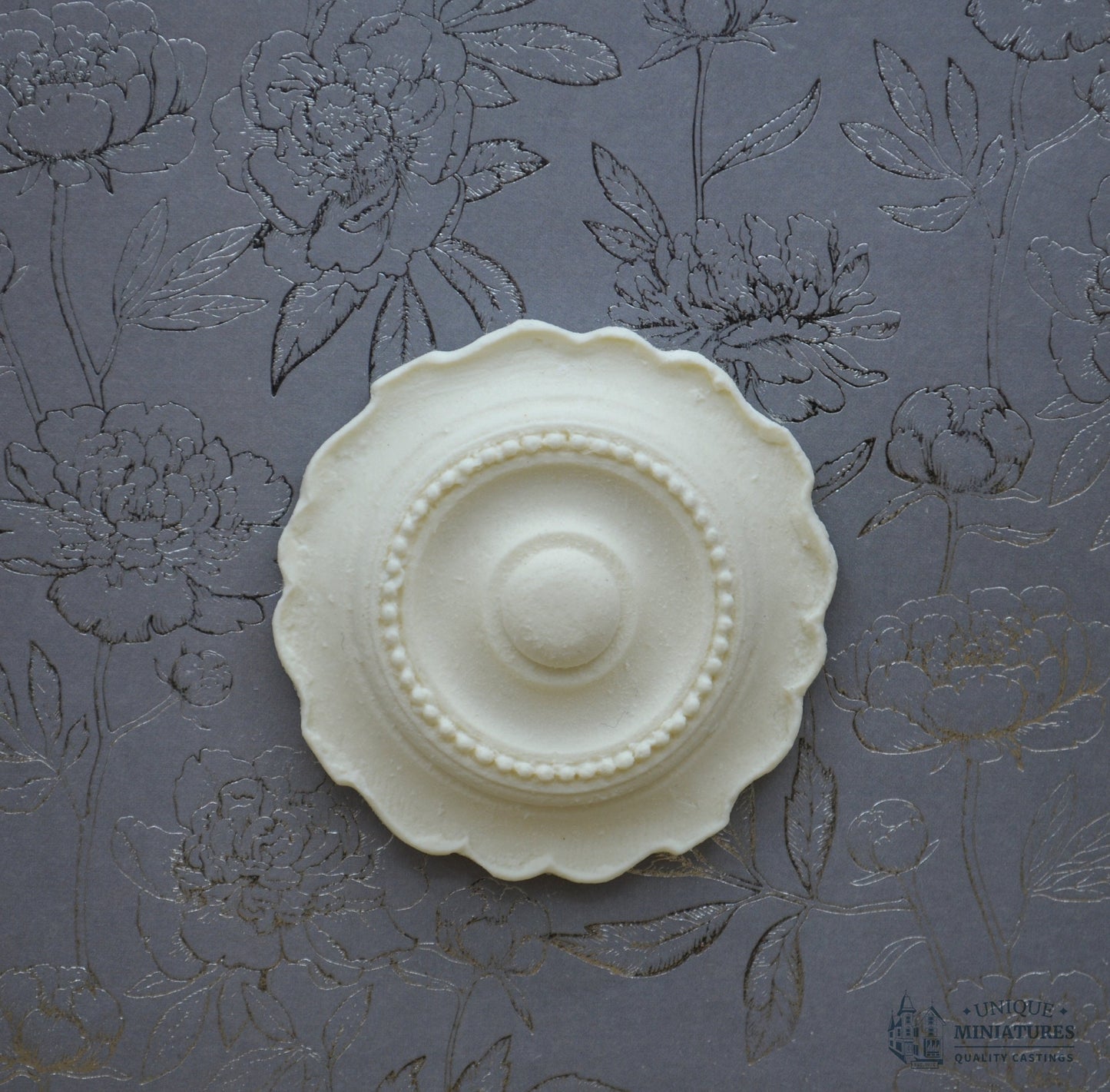 Mother of Pearl Medallion | Miniature Ceiling Carving