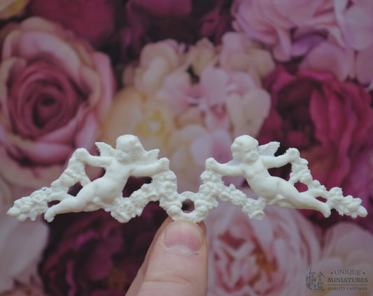 Cherub Garland Trim | Decoration for Dollhouse
