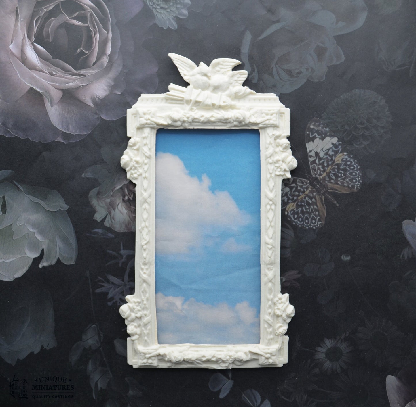 Eagle Crest Window | Ornamentation for Dollhouse