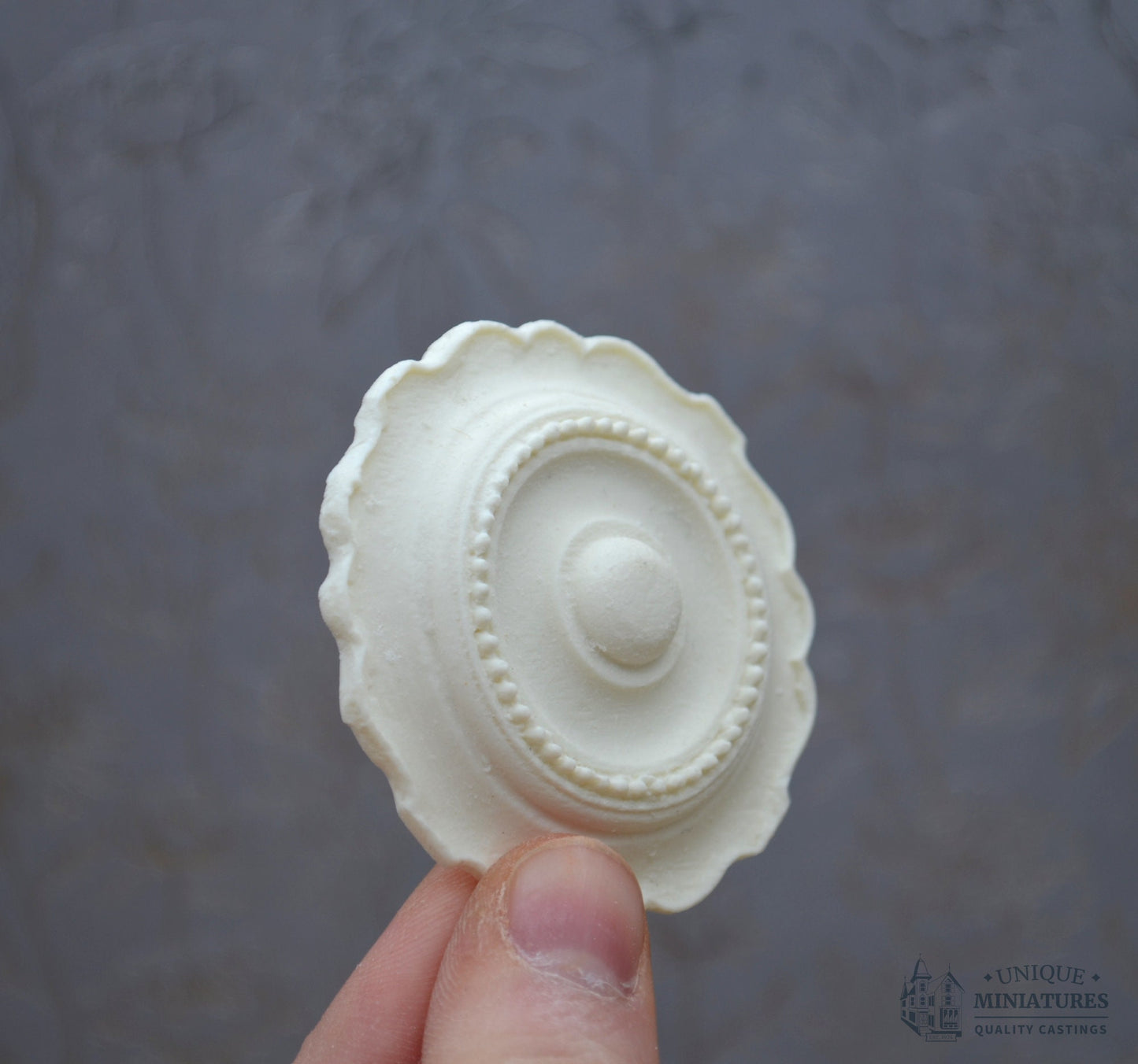 Mother of Pearl Medallion | Miniature Ceiling Carving