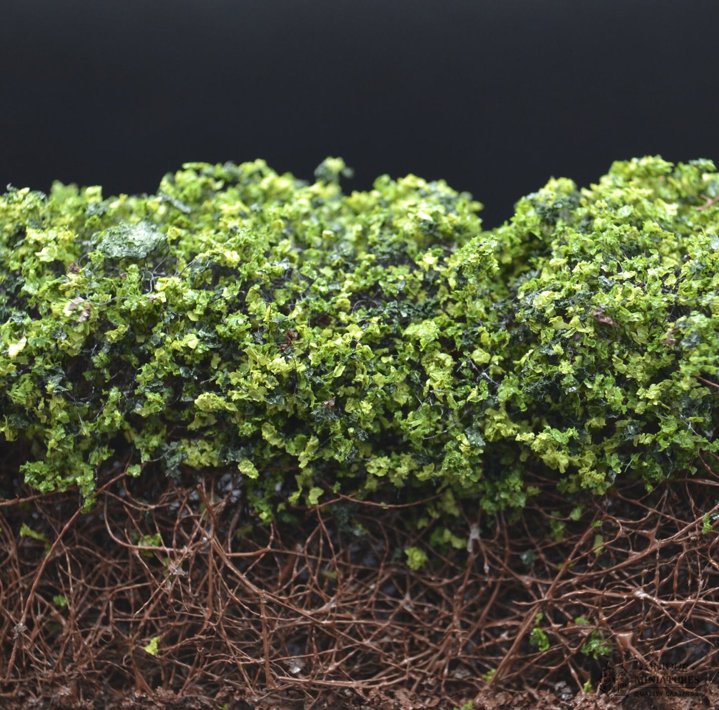 Trimmed Green Garden Bushes | 8 Inches | Miniature for Garden