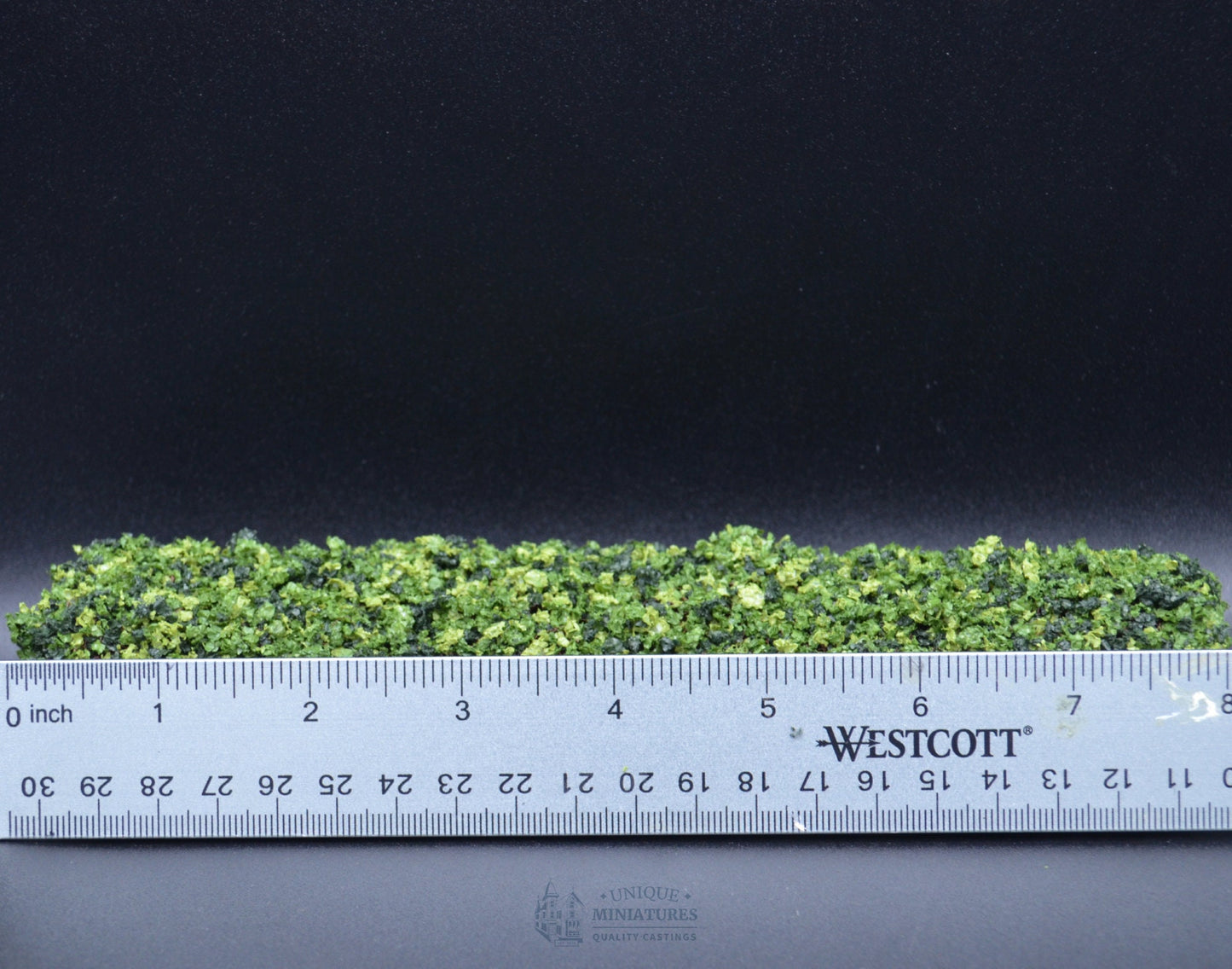 Green Square Hedges | 8 Inches | Set of 3 | Miniature for Dollhouse Garden