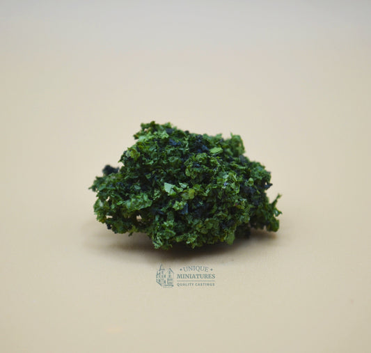 Tiny Trimmed Circular Hedges | 1 Inch | Set of 6 | Miniature for Dollhouse Garden