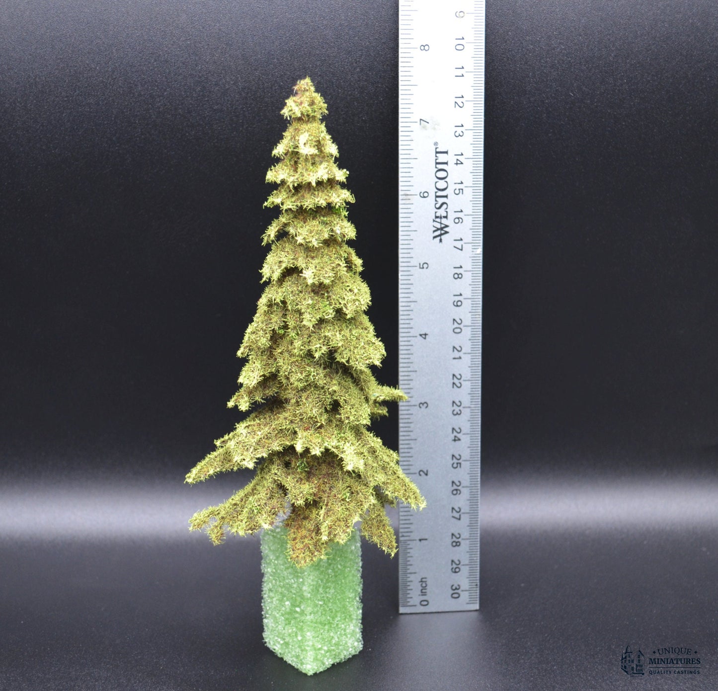 Appalachian Green Spruce Tree on Spike | 6 Inches | Miniature for Garden