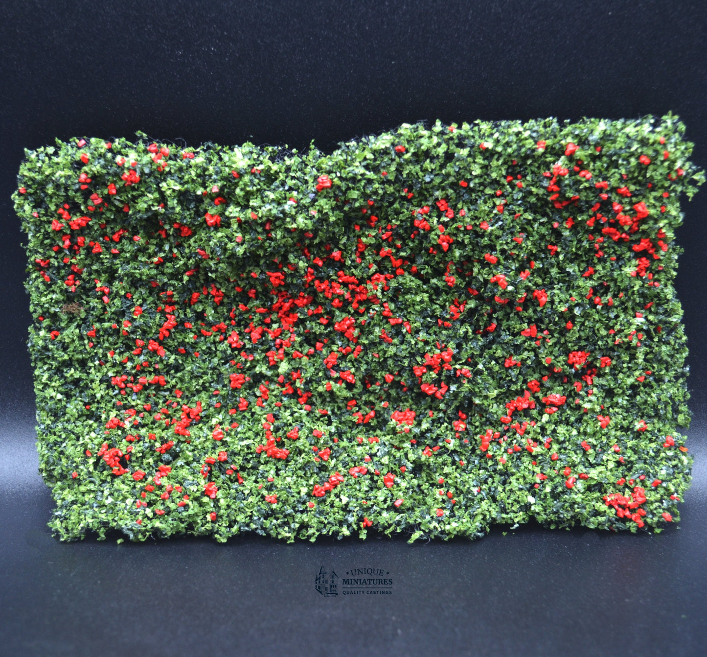 Red Rose Leaf Micro Flox Ivy | 7x5 Inches | Miniature for Dollhouse Garden