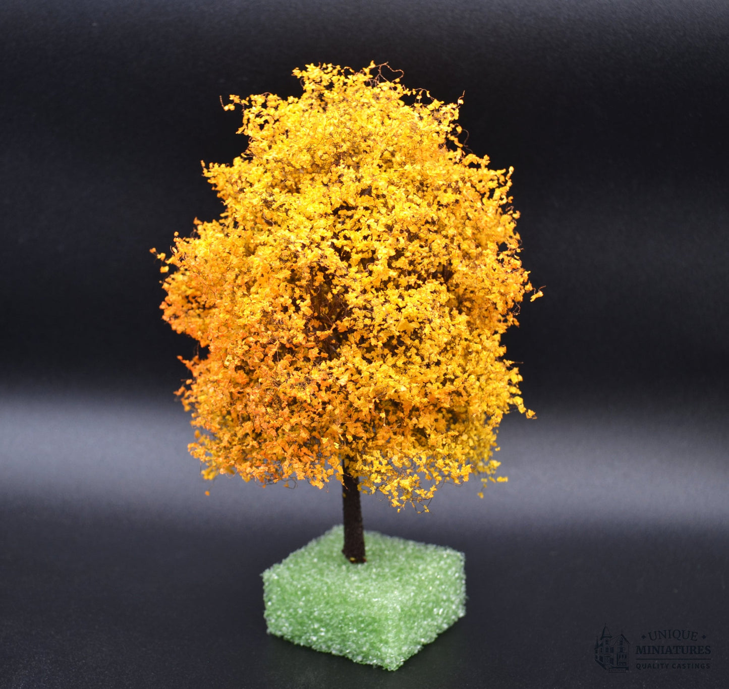 Medium Sugar Maple Tree on Spike | 6 Inches | Miniature for Dollhouse Garden