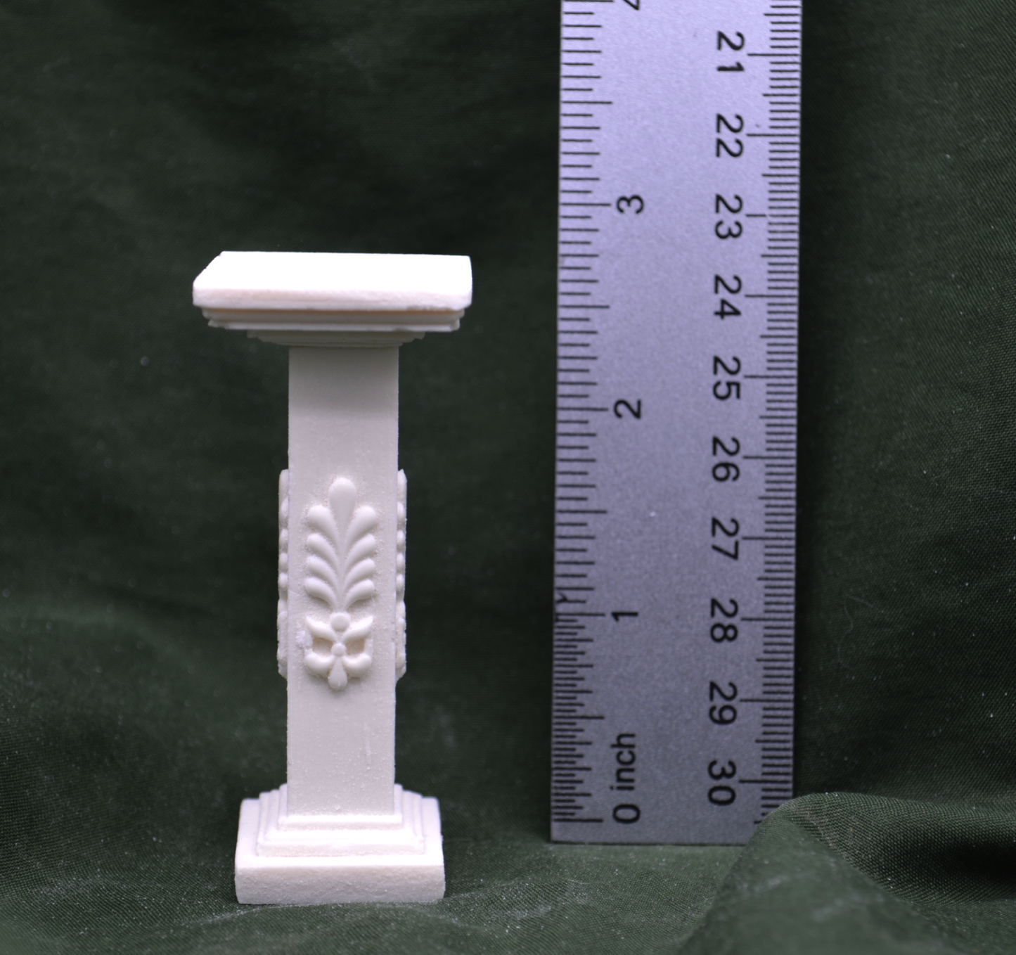 Feather Pedestal | Ornamentation for Dollhouse Miniatures