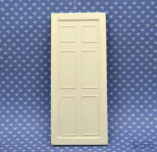 Six Paneled Door | Miniature for Dollhouses