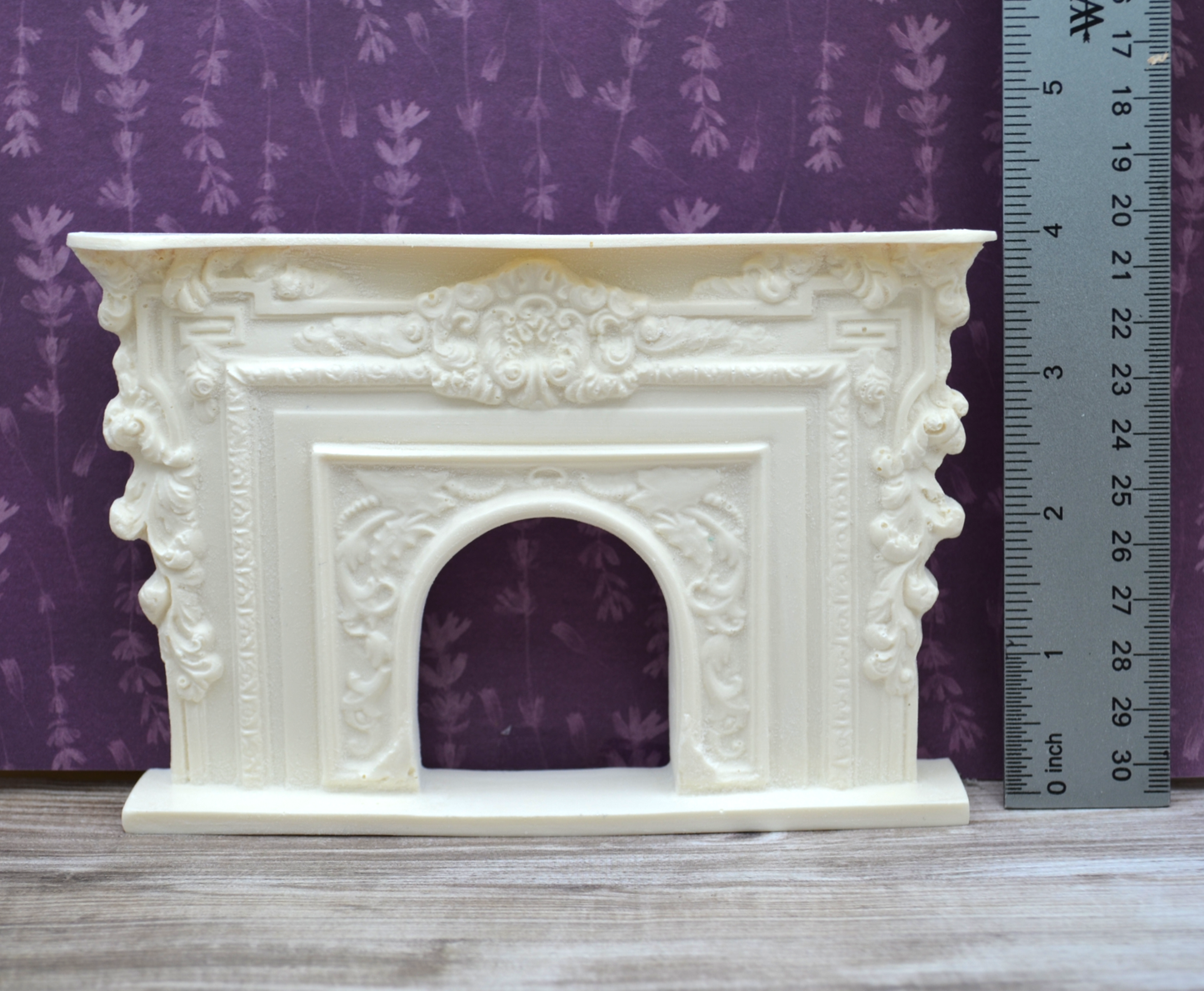 Rococo Fireplace | Ornamentation for Dollhouse