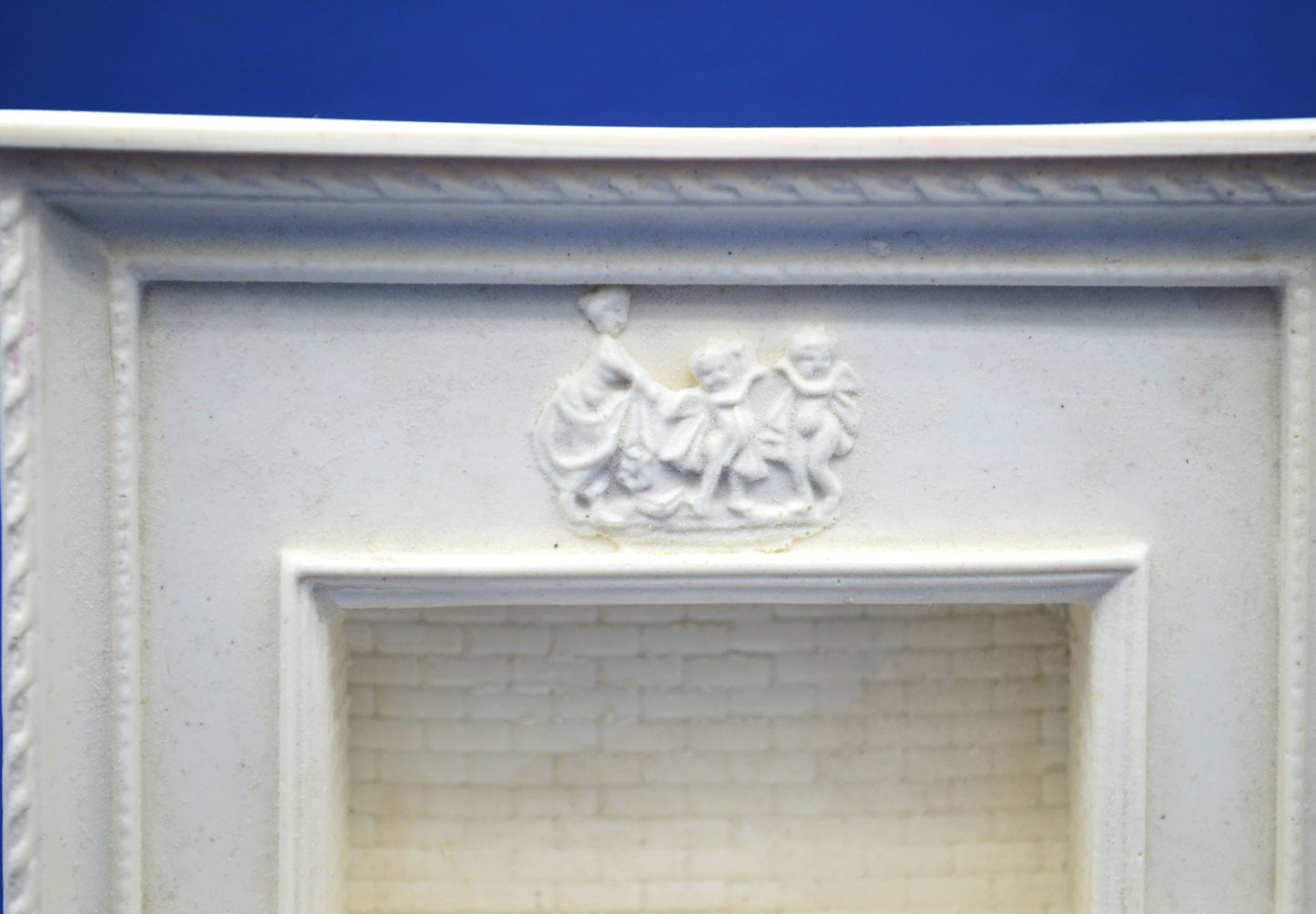 Mother and Family Fireplace | Ornamentation for Dollhouse