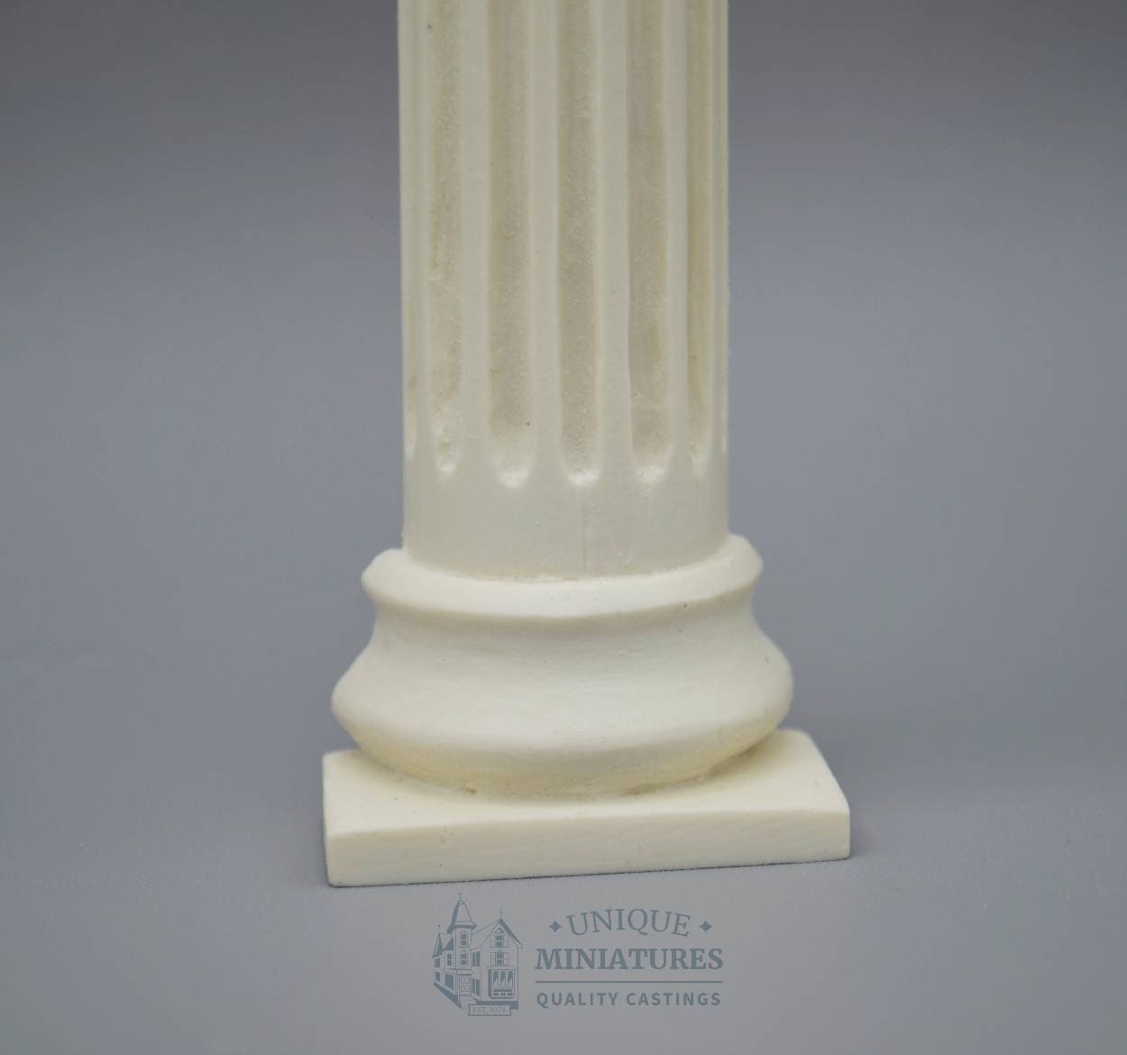 Large Regal Column | Ornate Miniature Decor | Set of Two