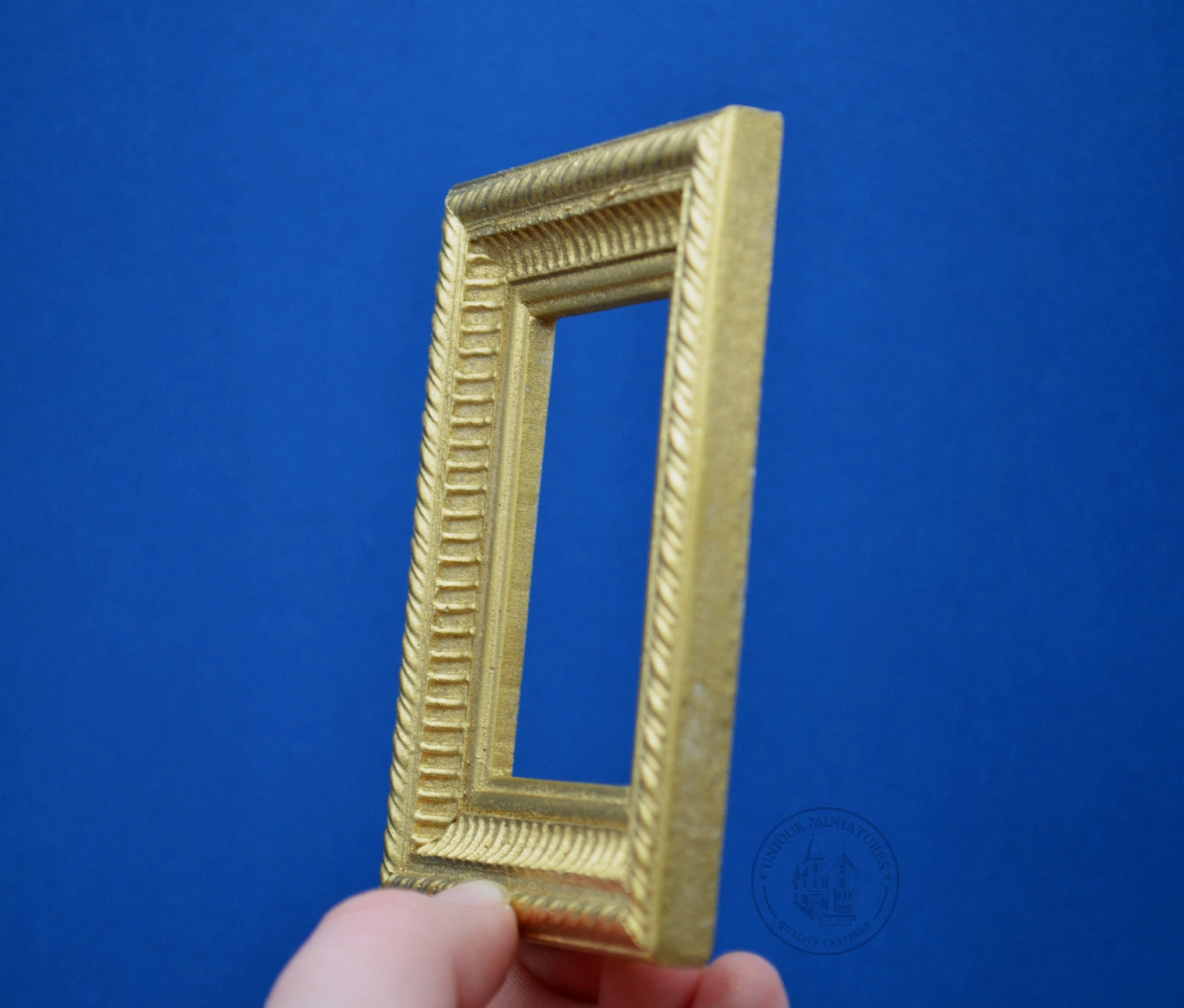 Gold Braided Frame | Miniature for Dollhouses