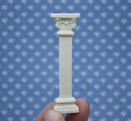 Elegant Column Appliqué | Ornamentation for Dollhouse | Set of Two