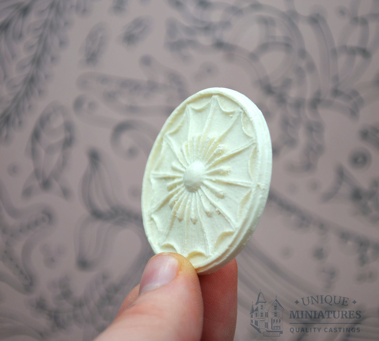 Sun Medallion | Miniature Ceiling Carving