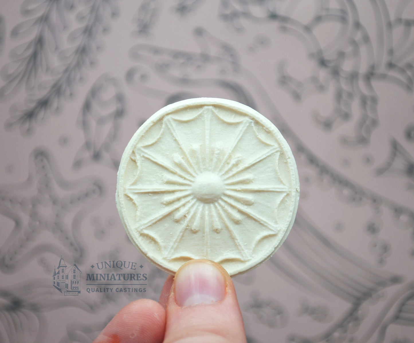 Sun Medallion | Miniature Ceiling Carving