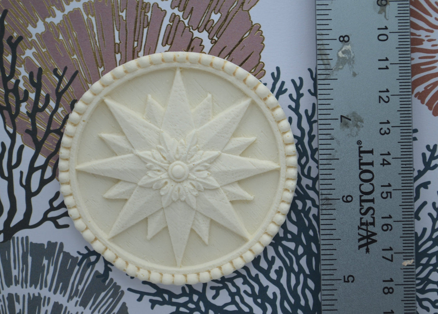 Snowflake Medallion | Miniature Ceiling Carving