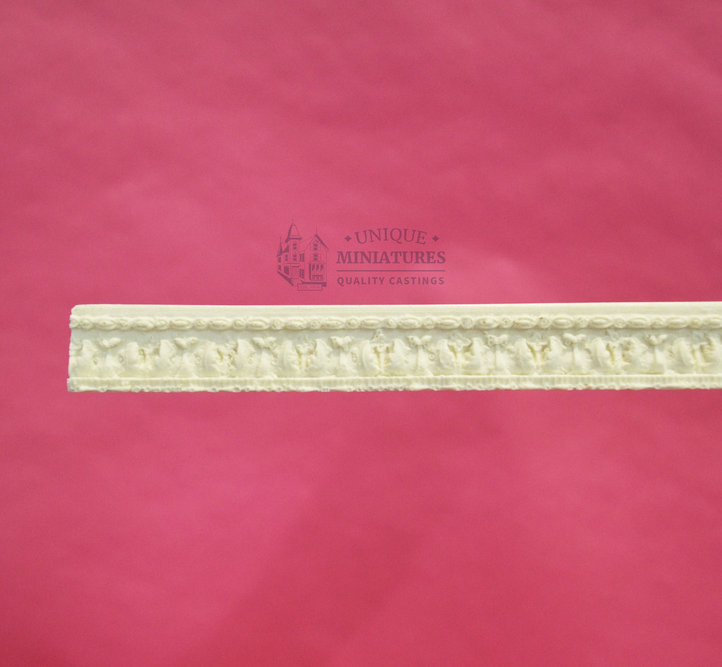 Ornate Leaf and Rope Molding | 18" | Ornamentation for Dollhouse