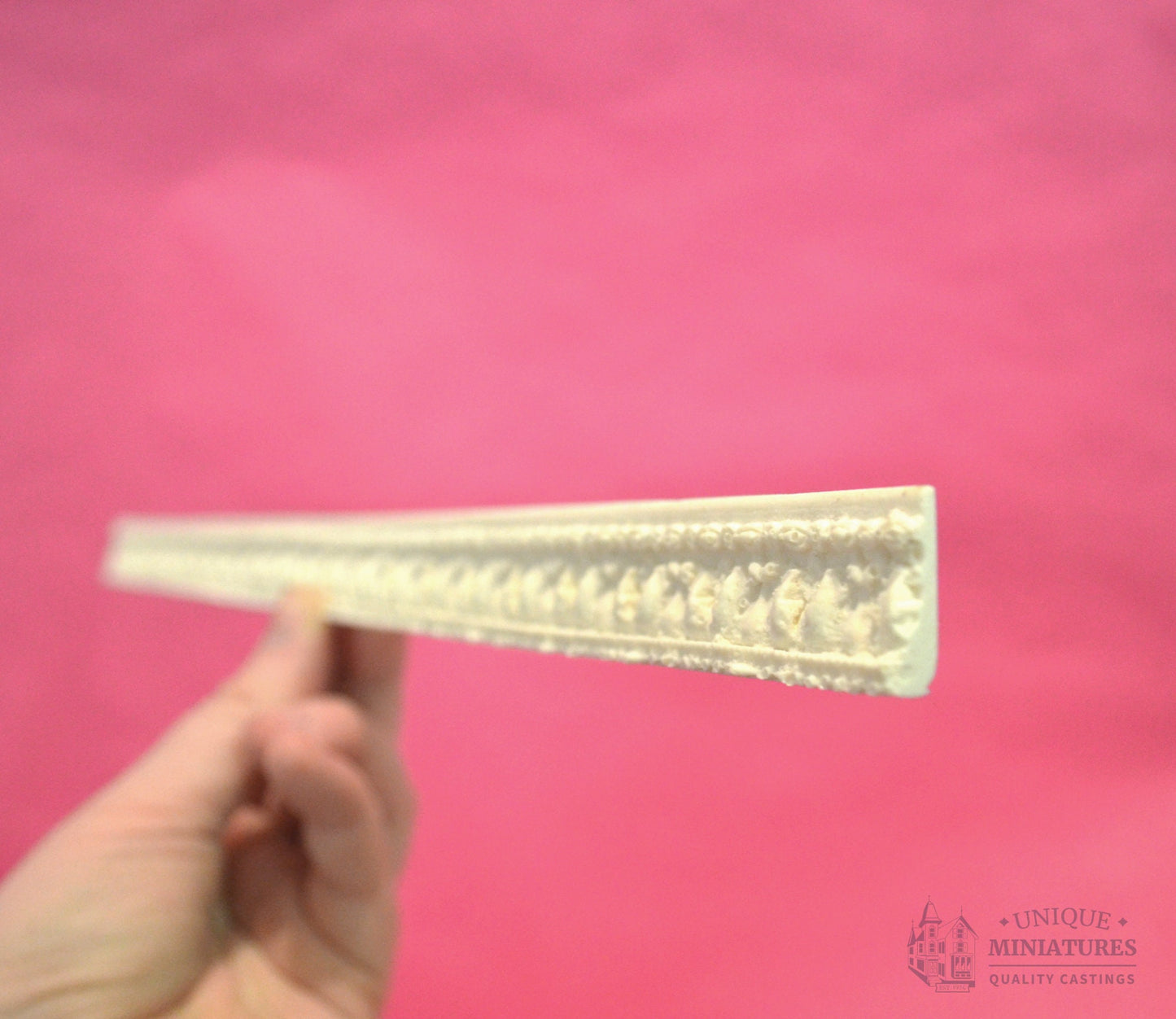 Ornate Leaf and Rope Molding | 18" | Ornamentation for Dollhouse