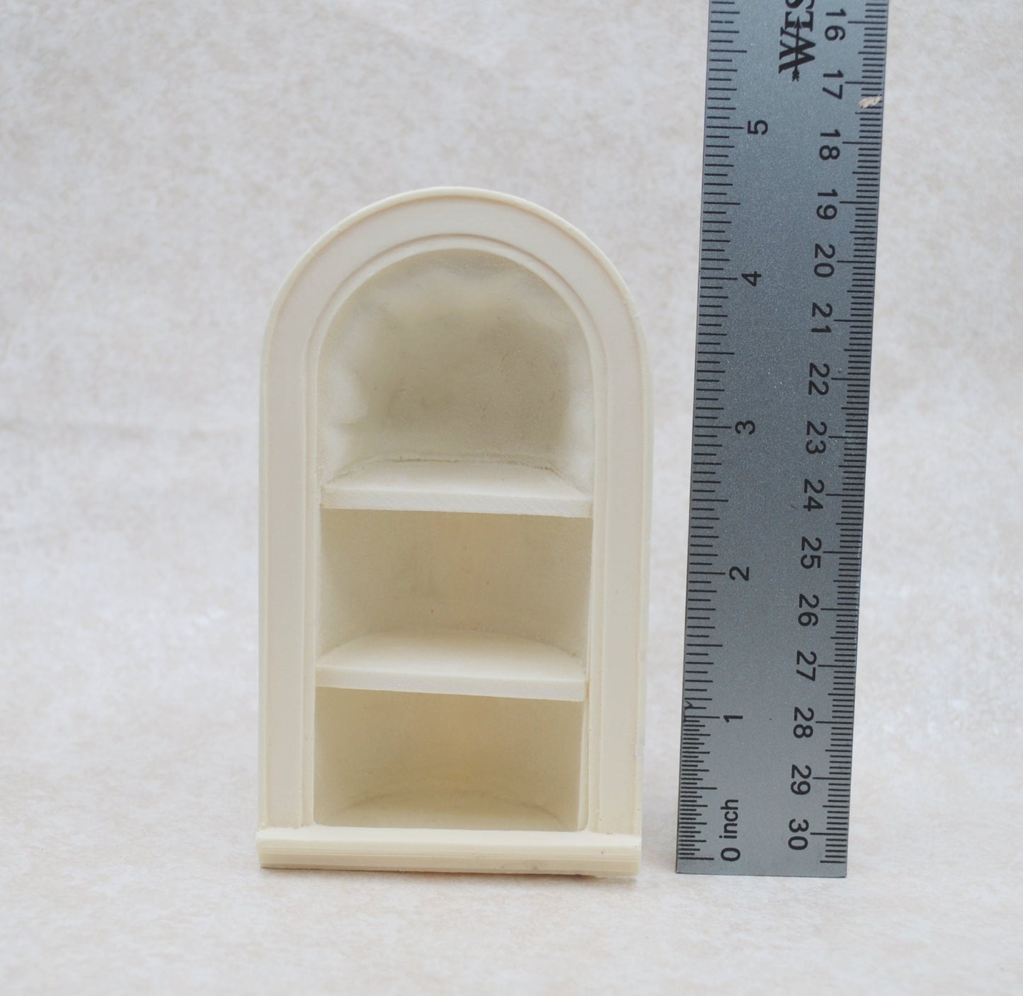 Scalloped Miniature Bookshelf | Ornamentation for Dollhouse